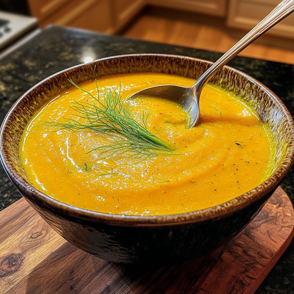 Squash Soup with Fennel
