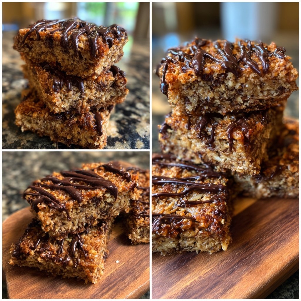 Chocolate Coconut Date Squares