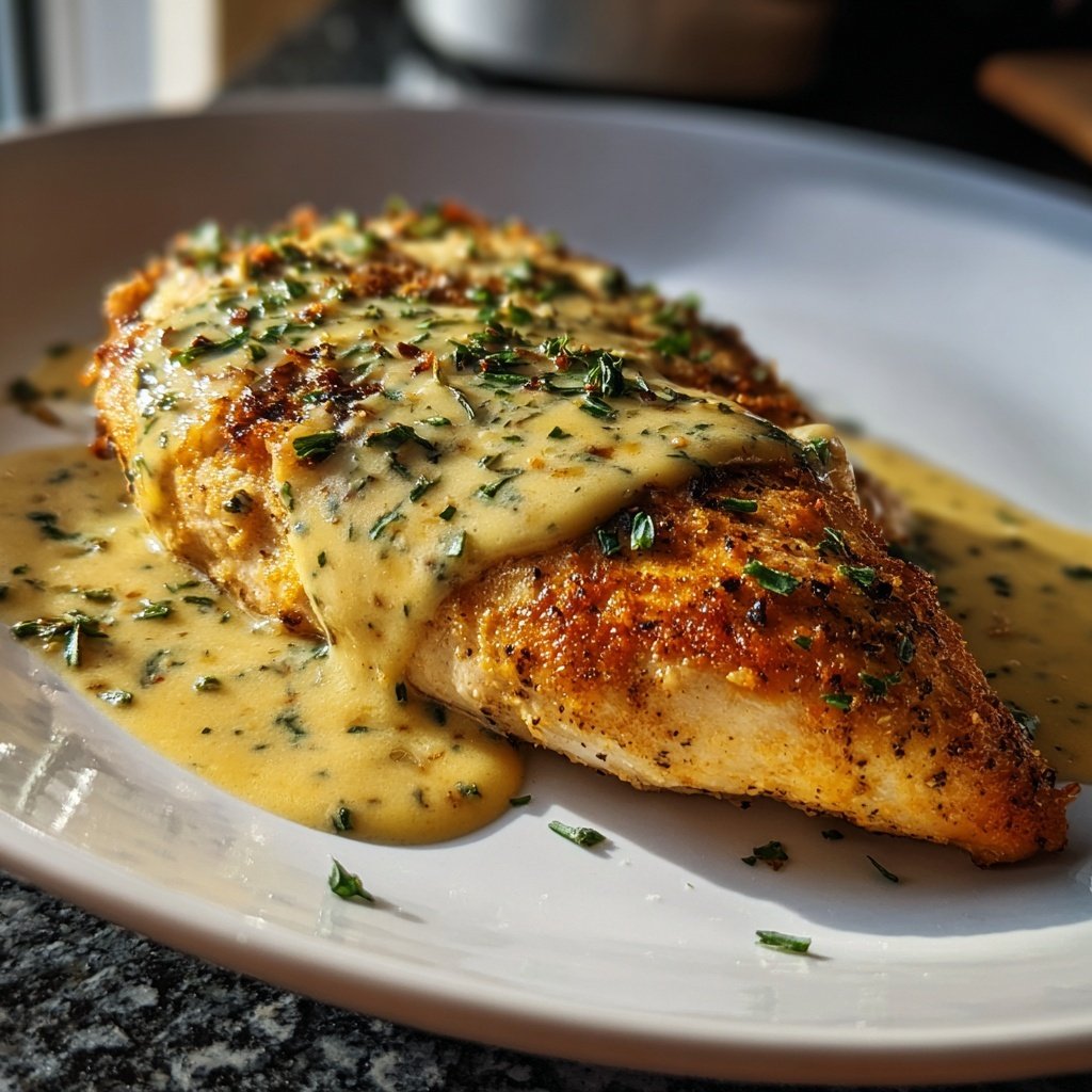 Chicken Breast with Creamy Dijon Sauce
