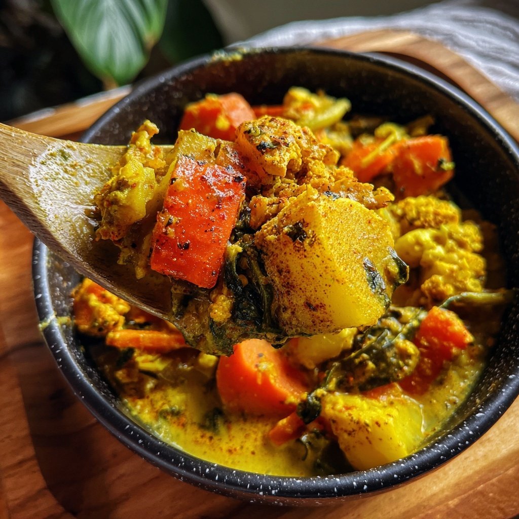 Jamaican Coconut Vegetable Curry