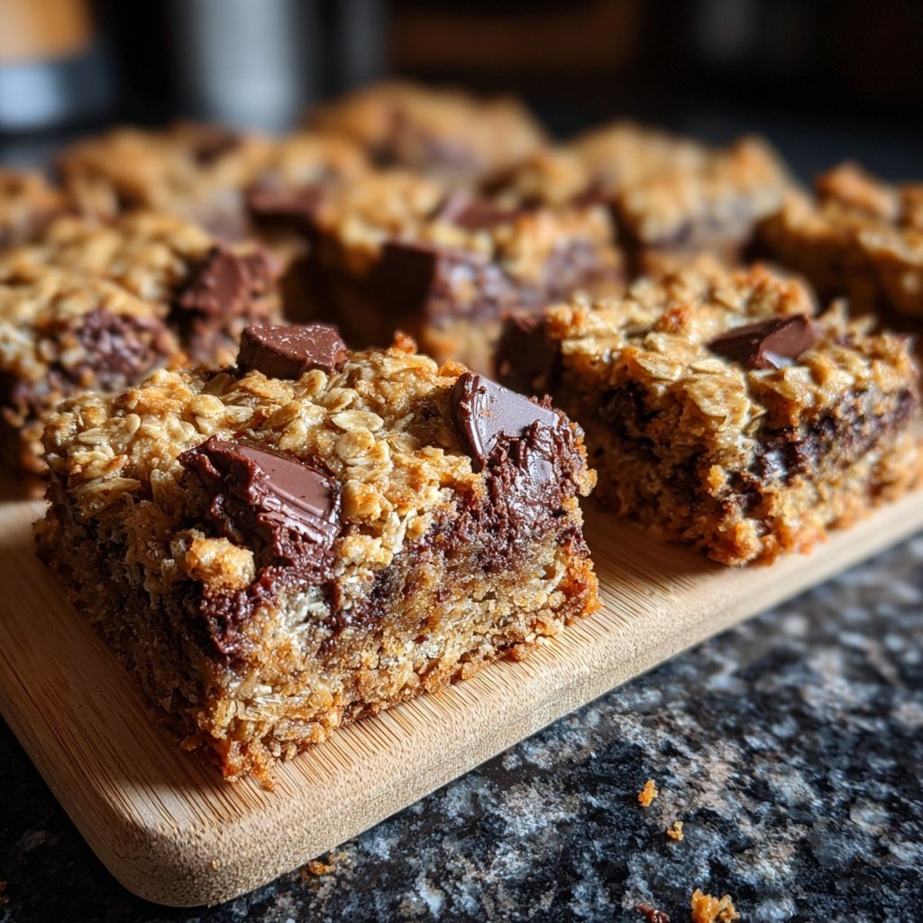 Chocolate Chip Oat Bars
