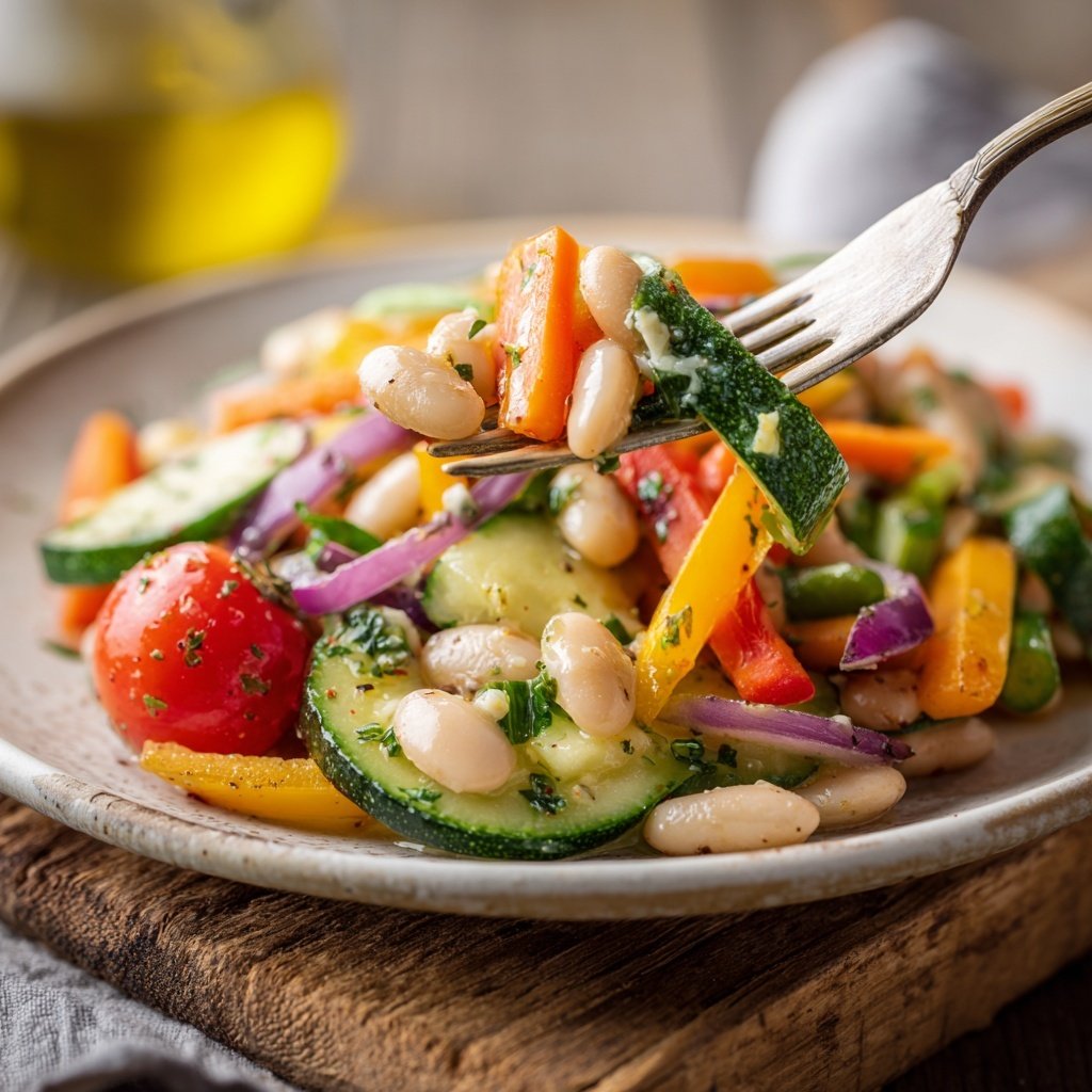 Mediterranean White Bean Salad