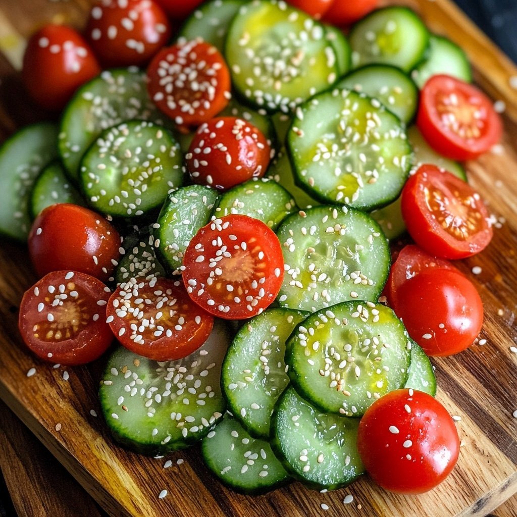 Easy Asian Cucumber Salad