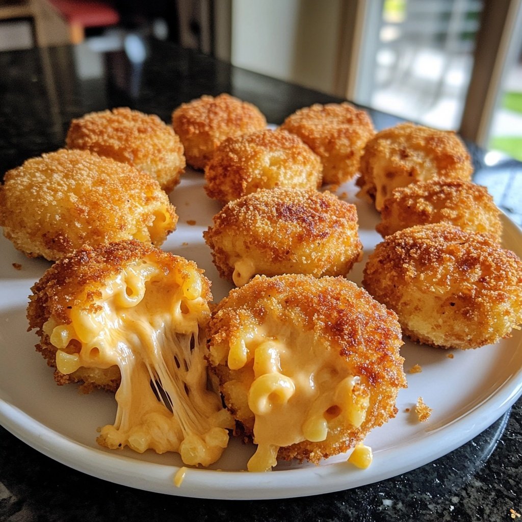 Fried Mac and Cheese Bites