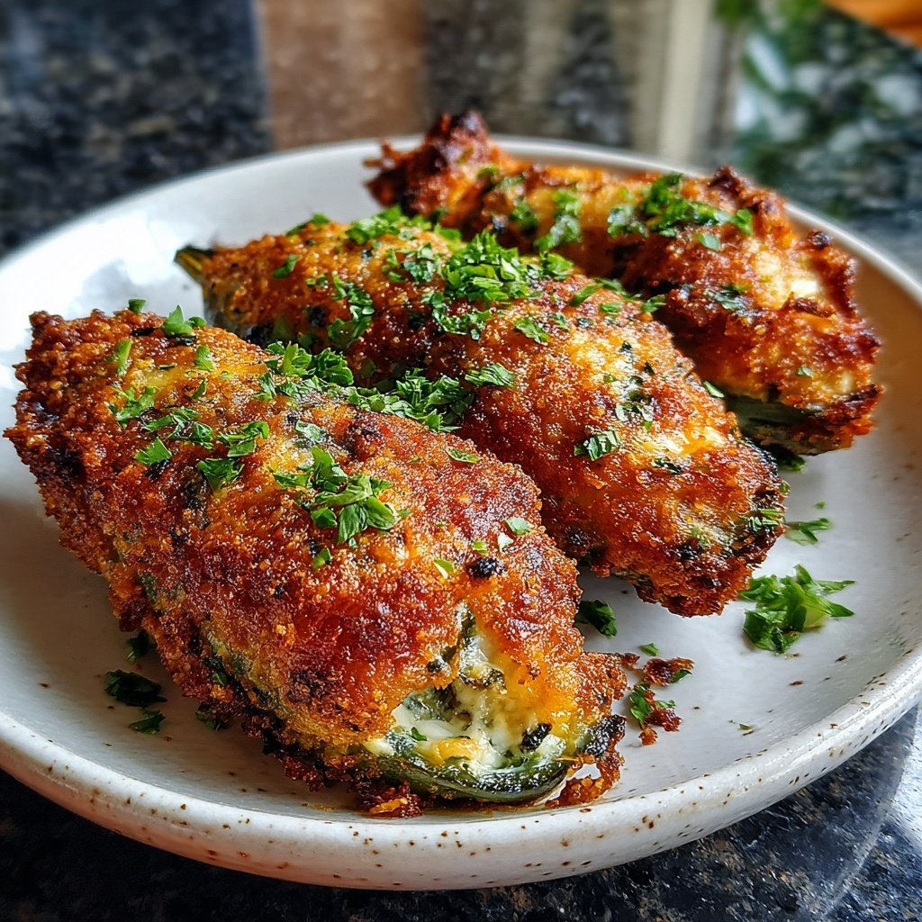 Jalapeno Poppers with Herb Cream Cheese