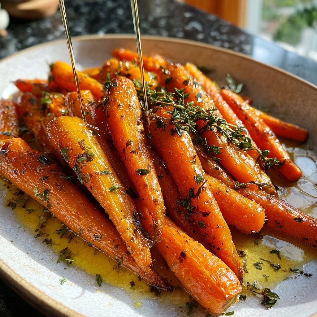 Roasted Carrots With Honey